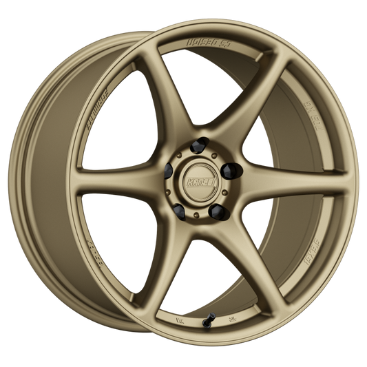 Kansei K11B Tandem 19x9.5in / 5x120 BP / 22mm Offset / 72.56mm Bore - Bronze Wheel