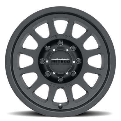 Method MR703 17x8.5 0mm Offset 8x170 130.81mm CB Matte Black Wheel