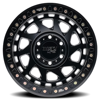 Dirty Life 9313 Enigma Race 17x9 / 6x135 BP / -12mm Offset / 87.1mm Hub Matte Black Wheel