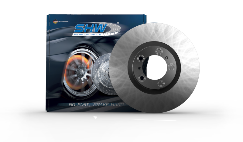 SHW 17-18 Audi A4 Allroad Premium 2.0L Rear Smooth Monobloc Brake Rotor