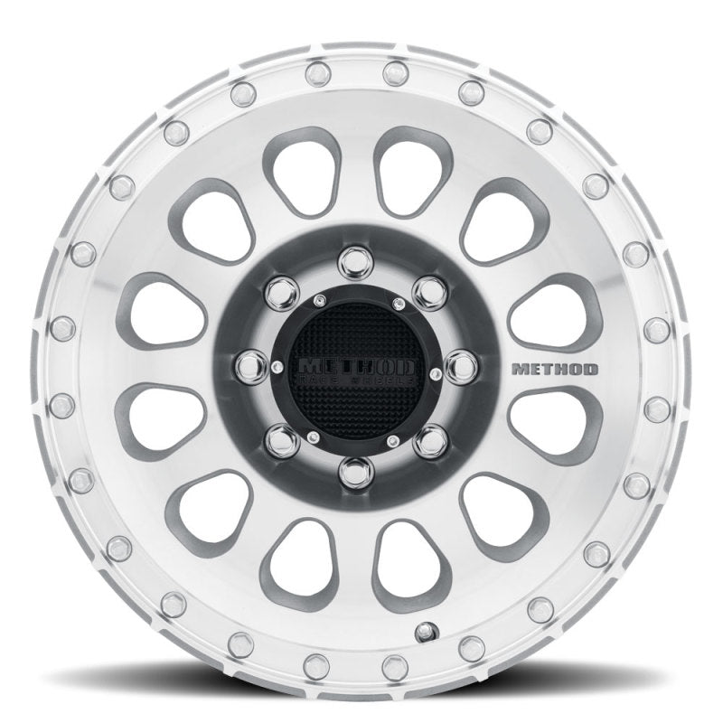 Method MR315 17x8.5 +25mm Offset 8x180 130.81mm CB Machined/Clear Coat Wheel