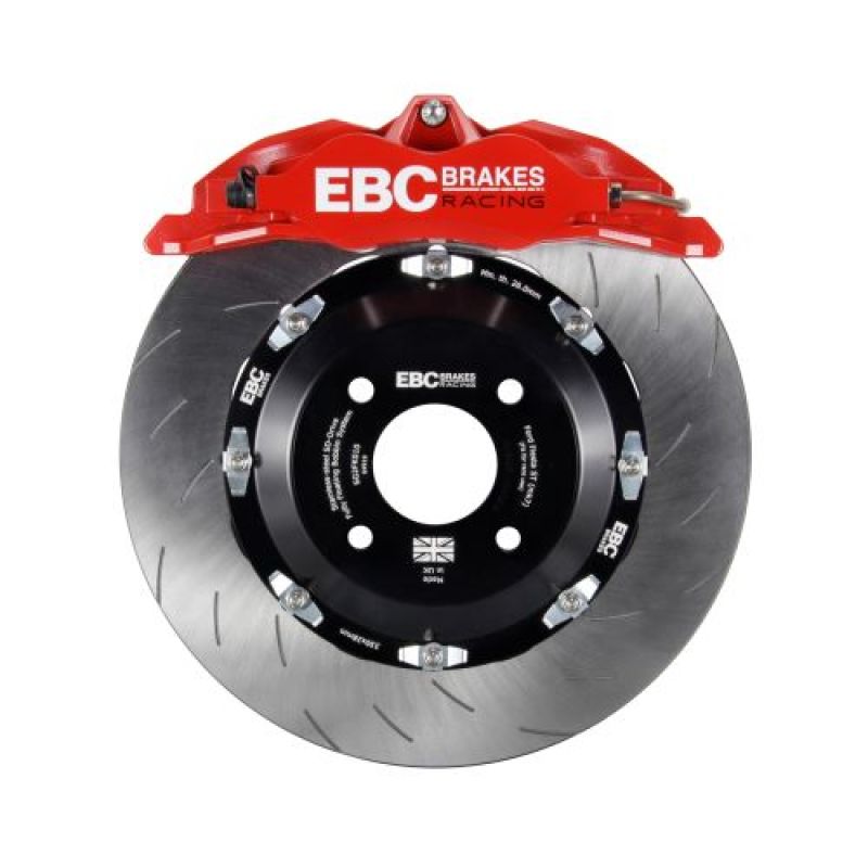 EBC Racing 03-12 Mazda RX-8 Red Apollo-4 Calipers 330mm Rotors Front Big Brake Kit