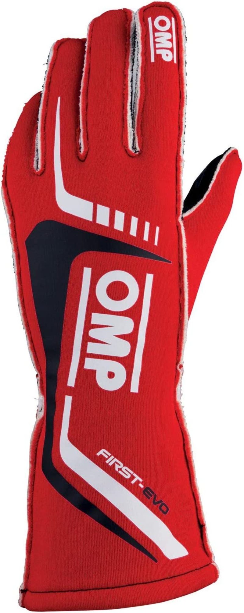 OMP First Evo Gloves Red - Size M (Fia 8856-2018)