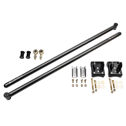 Wehrli 01-10 Chevrolet 6.6L Duramax Traction Bar Install Kit - Bengal Silver