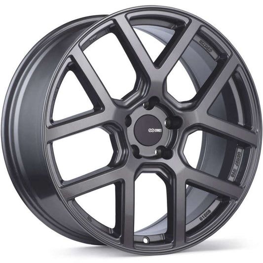 Enkei YX-5 18x8 5x120 40mm Offset 72.6mm Bore Gunmetal Wheel