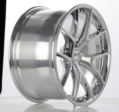 BBS CI-R 20x11.5 5x120 ET52 Ceramic Polished Rim Protector Wheel -82mm PFS/Clip Required