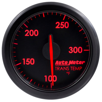 Autometer Airdrive 2-1/6in Trans Temperature Gauge 100-300 Degrees F - Black