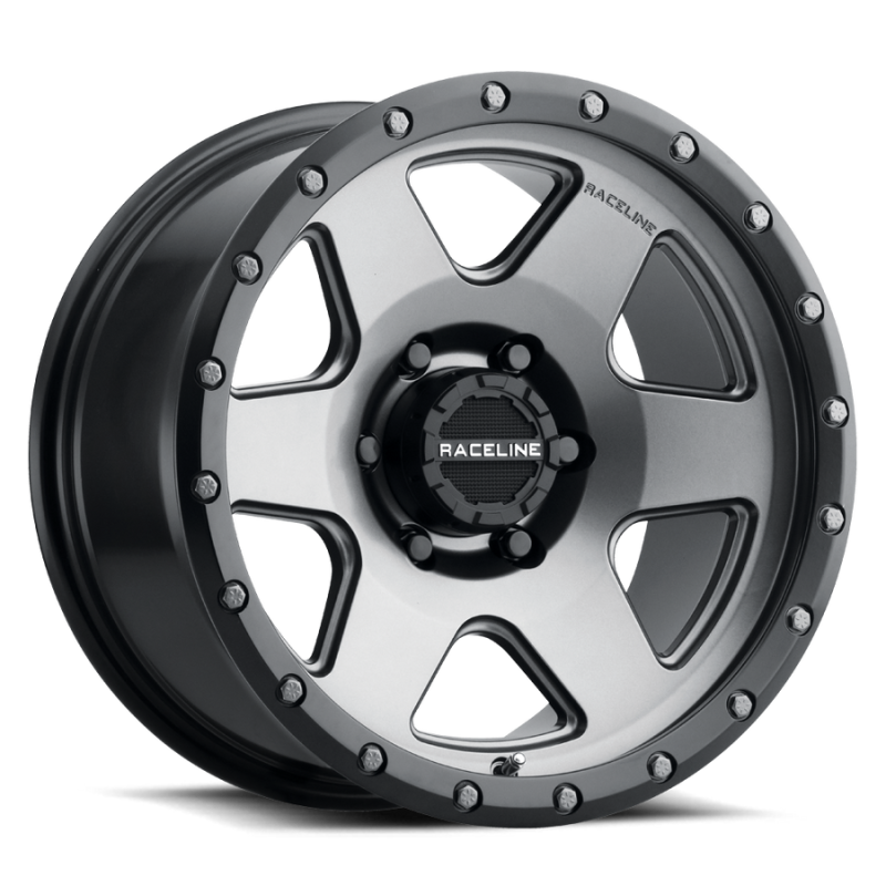 Raceline 946G Boost 20x9in / 6x135 BP / 18mm Offset / 93.98mm Bore - Gunmetal Wheel