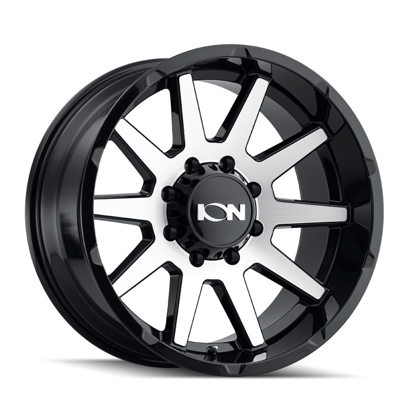 ION Type 143 20x9 / 8x165.1 BP / 0mm Offset / 125.2mm Hub Black/Machined Wheel