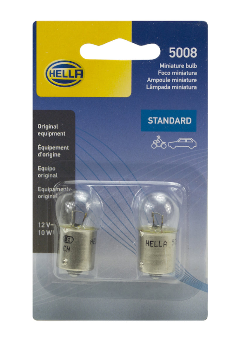 Hella Bulb 5008 12V 10W Ba15S B6 (2)