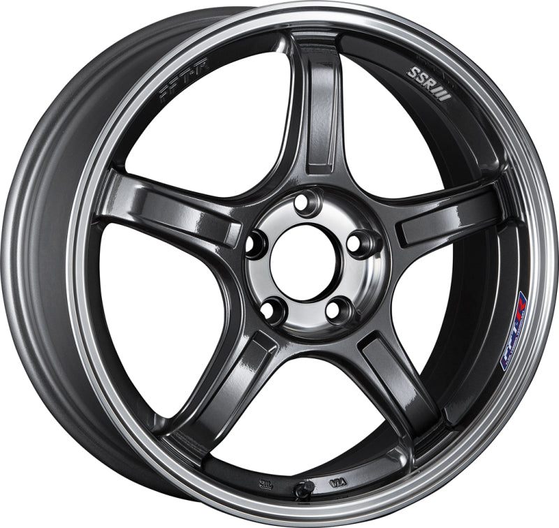 SSR GTX03 17x7.0 5x114.3 42mm Offset Black Graphite Wheel