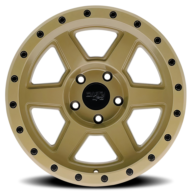 Dirty Life 9315 Compound 17x9 / 5x127 BP / -12mm Offset / 78.1mm Hub Desert Sand Wheel