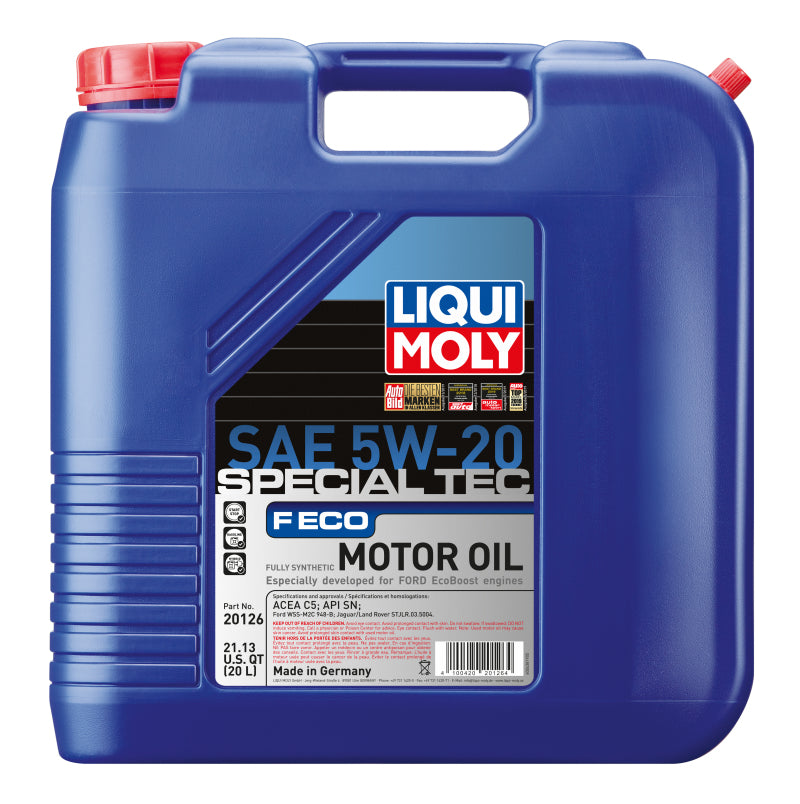 LIQUI MOLY 20L Special Tec F ECO Motor Oil 5W20