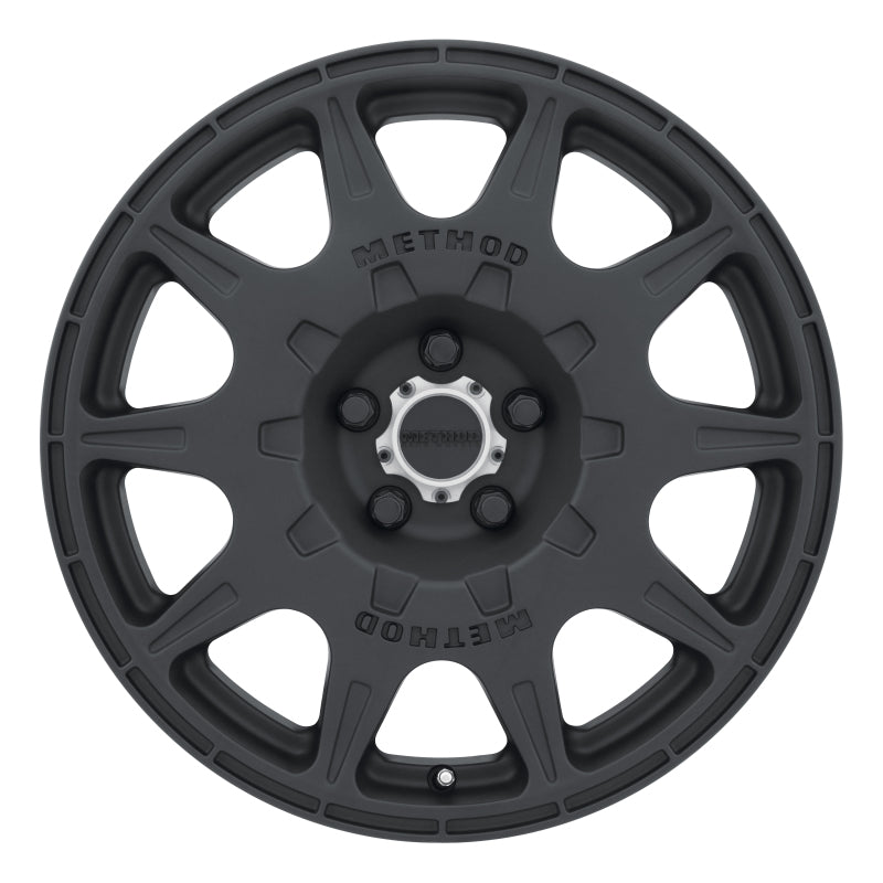 Method MR502 RALLY 17x8 +38mm Offset 5x100 67.1mm CB Matte Black Wheel