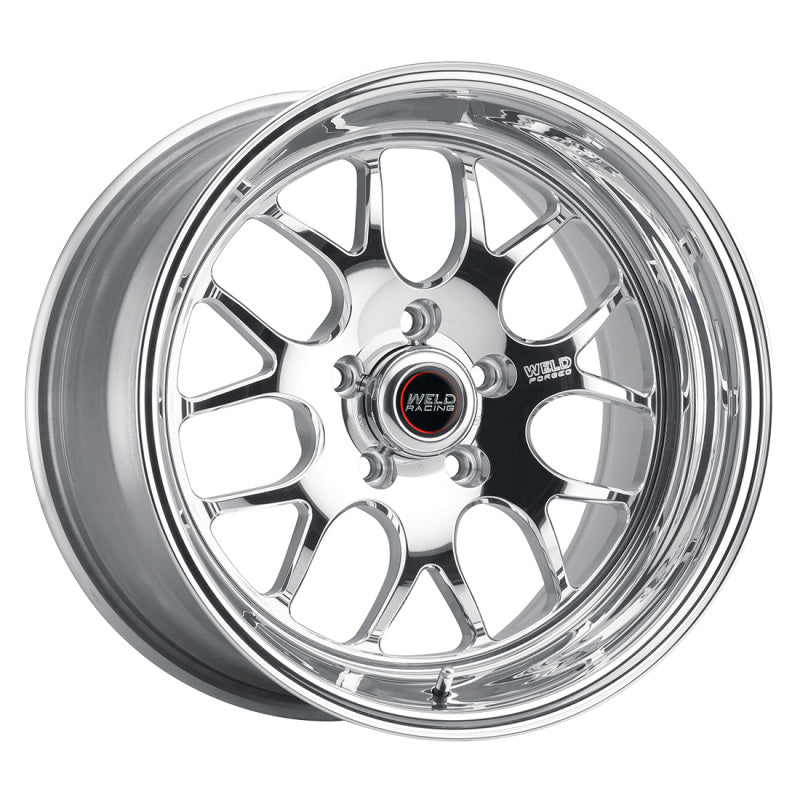 Weld S77 18x10 / 5x115mm BP / 6.6in. BS Polished Wheel (High Pad) - Non-Beadlock