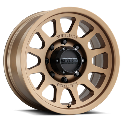 Method MR703 17x8.5 0mm Offset 8x6.5 130.81mm CB Method Bronze Wheel