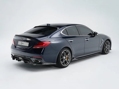 ADRO GENESIS G70 CARBON FIBER SIDE SKIRTS V3