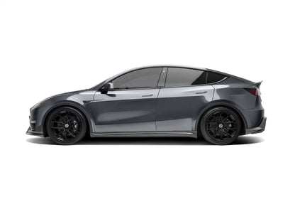 ADRO TESLA MODEL Y PREMIUM PREPREG CARBON FIBER SIDE SKIRTS