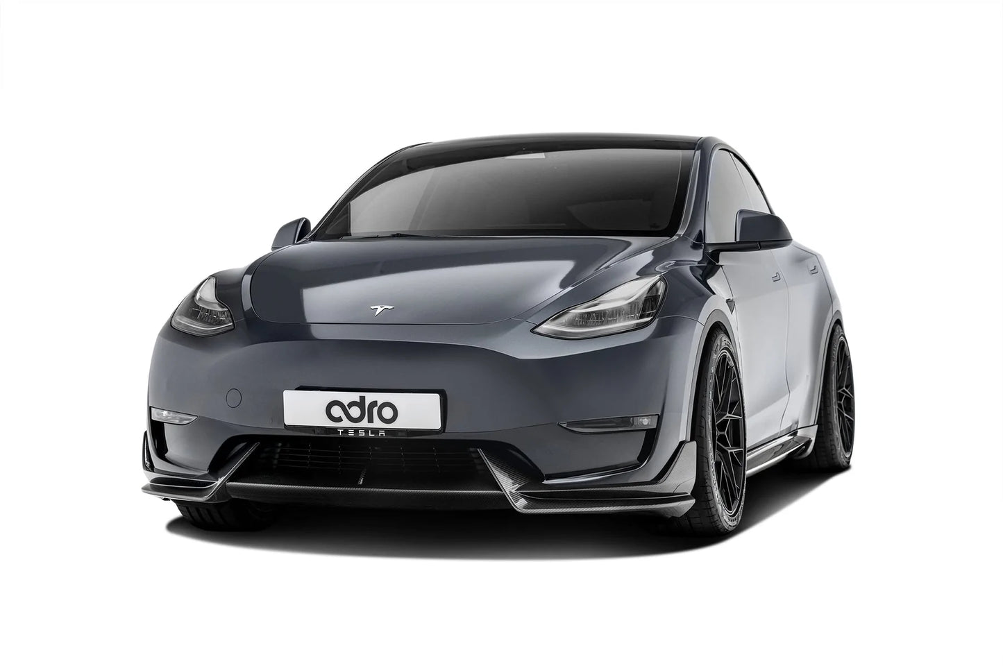 ADRO TESLA MODEL Y PREMIUM PREPREG CARBON FIBER SIDE SKIRTS