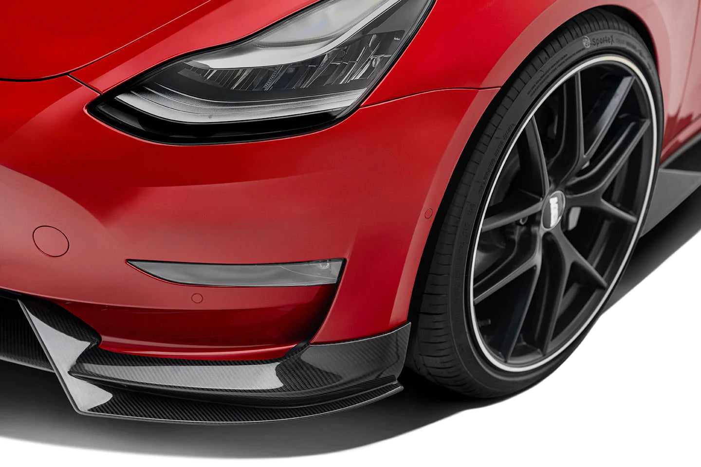 ADRO TESLA MODEL 3 PREMIUM PREPREG CARBON FIBER FRONT LIP