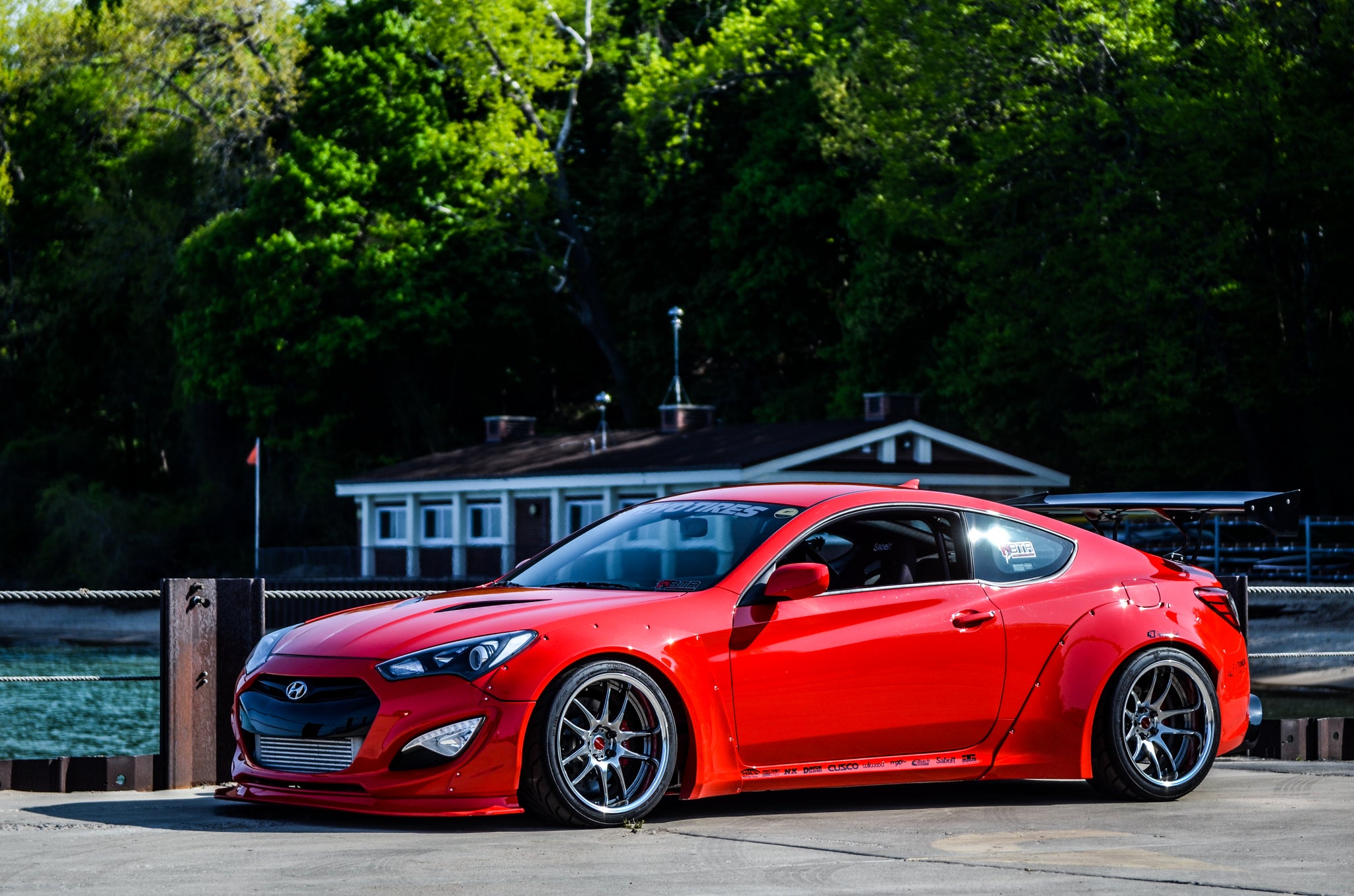 Remake 2013-14 Hyundai Genesis Coupe Wide Body Kit – BTRcarcustoms