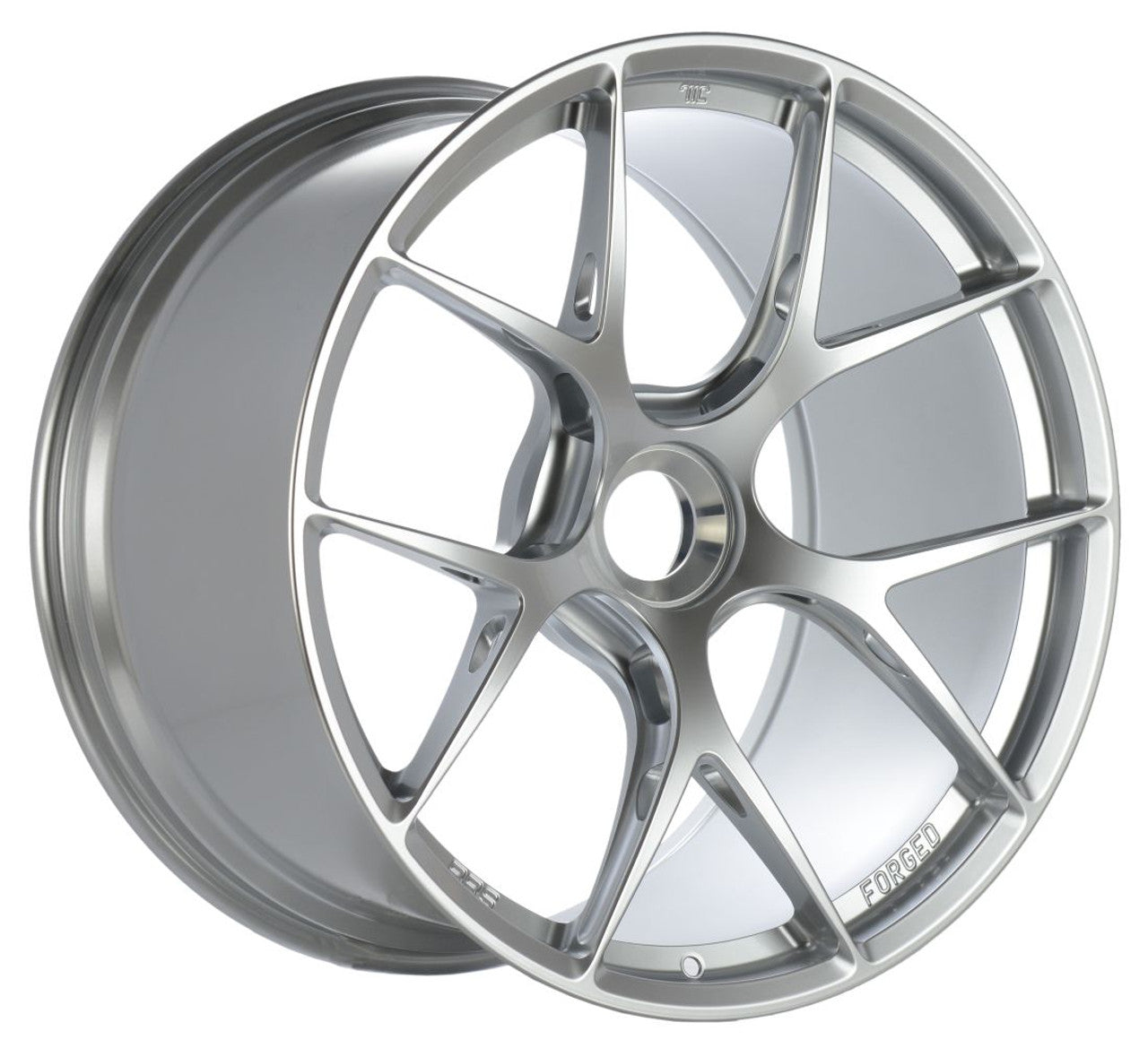 BBS FI-R 20x9 Centerlock ET52 CB84 Diamond Silver Wheel