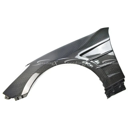 SpeedingX 2010-16 Hyundai Genesis Coupe Honey Comb Carbon Fiber Front Fenders