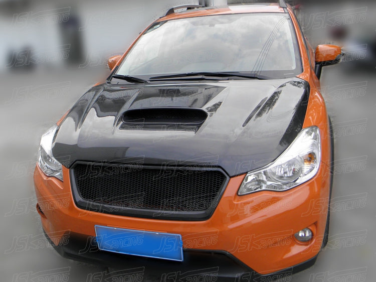 JSK Racing 2013-17 Subaru XV STI Style Carbon Fiber Hood