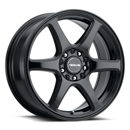 Raceline 146B Matrix 17x7.5in / 5x110/5x115 BP / 40mm Offset / 72.62mm Bore - Gloss Black Wheel