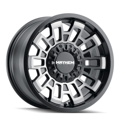 Mayhem 8113 Cortex 20x9 / 5x127 BP / 0mm Offset / 87.1mm Hub Matte Black w/ Dark Tint Wheel