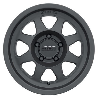 Method MR701 17x7.5 +50mm Offset 5x130 78.1mm CB Matte Black Wheel