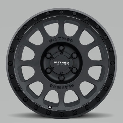 Method MR305 NV 17x8.5 0mm Offset 6x5.5 108mm CB Double Black Wheel