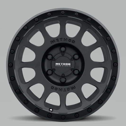 Method MR305 NV 17x8.5 0mm Offset 6x5.5 108mm CB Double Black Wheel