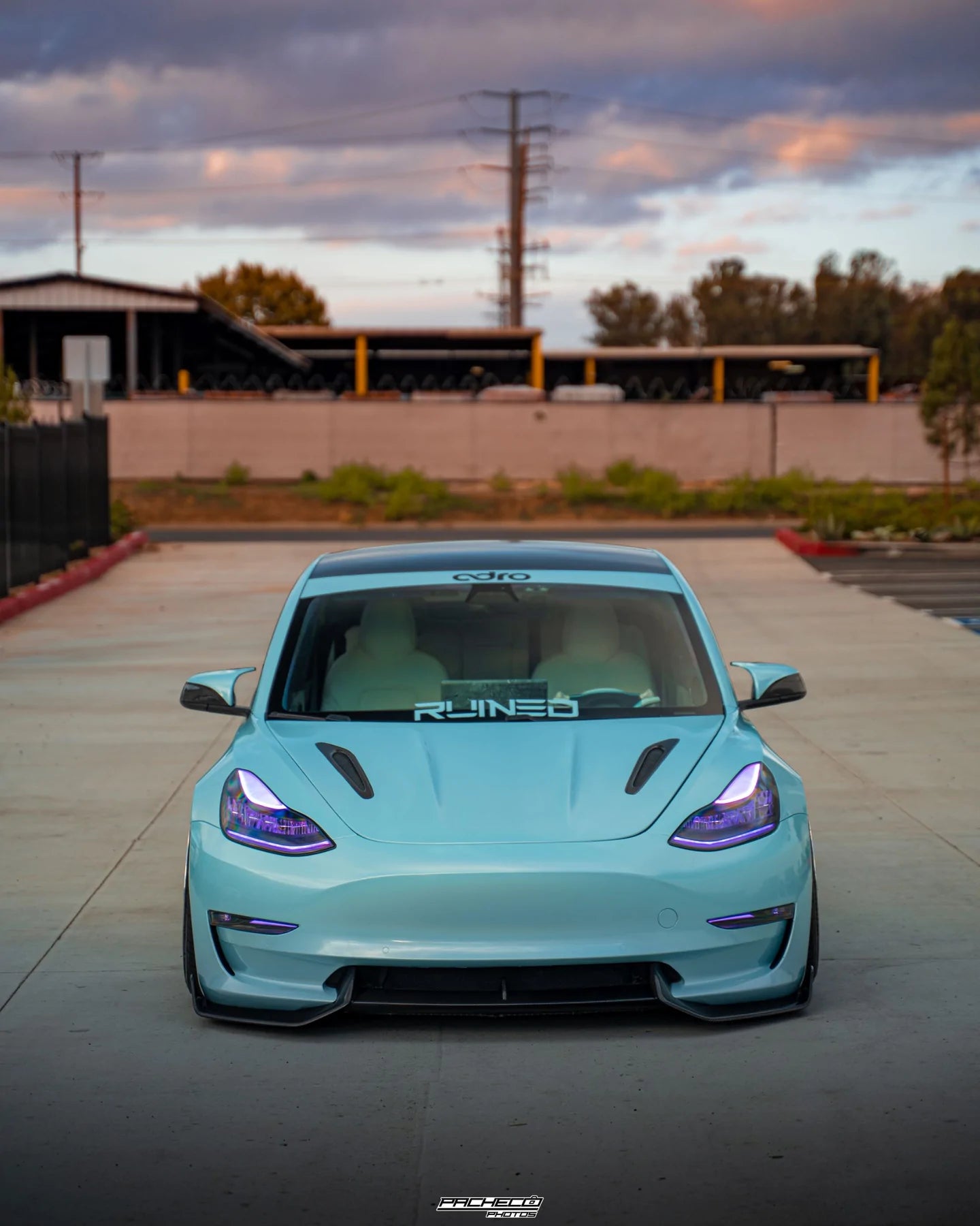 ADRO TESLA MODEL 3 FRONT LIP V2