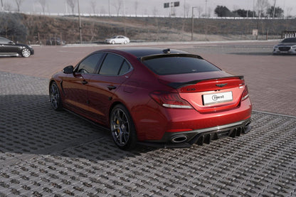 ADRO GENESIS G70 3.3L CARBON FIBER REAR DIFFUSER V2