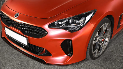 ADRO KIA STINGER CARBON FIBER FRONT LIP V1