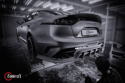 ADRO KIA STINGER CARBON FIBER REAR DIFFUSER V2