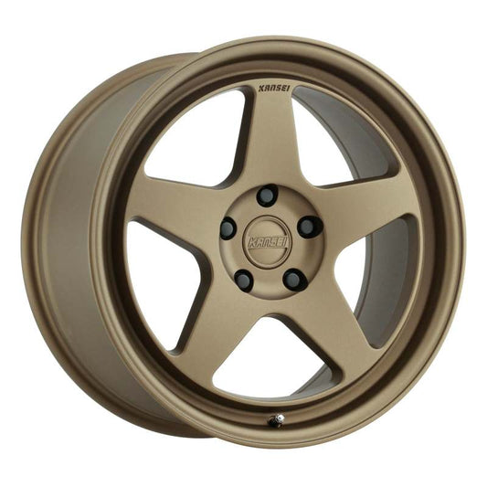 Kansei K12B Knp 18x8.5in / 5x112 BP / 35mm Offset / 66.56mm Bore - Bronze Wheel