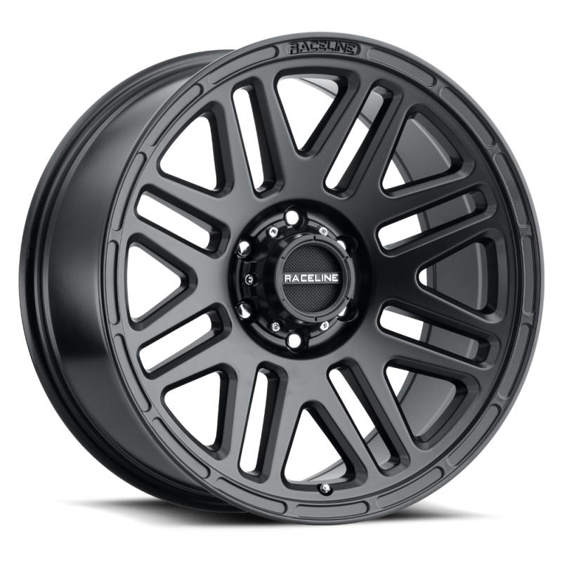 Raceline 944B Outlander 16x6in / 6x139.7 BP / 0mm Offset / 4.25mm Bore - Satin Black Wheel