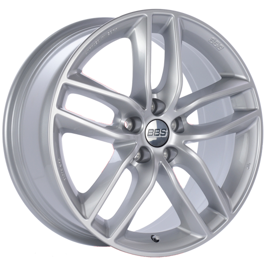 BBS SX 18x8 5x120 ET45 Sport Silver Wheel -82mm PFS/Clip Required