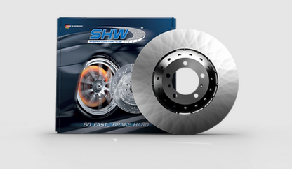 SHW 20-21 Ford Mustang Shelby GT500 5.2L Right Front Smooth Lightweight Brake Rotor