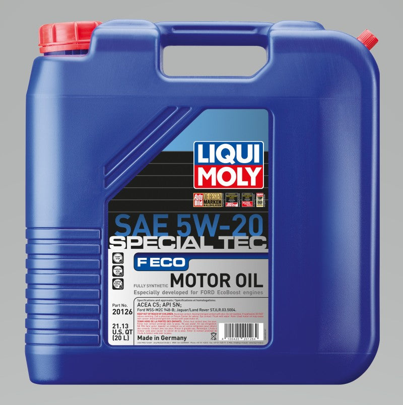 LIQUI MOLY 20L Special Tec F ECO Motor Oil 5W20