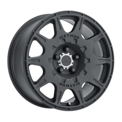 Method MR502 RALLY 16x7 +30mm Offset 5x112 66.7mm CB Matte Black Wheel