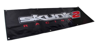 Skunk2 5 FT. Vinyl Shop Banner (Black)