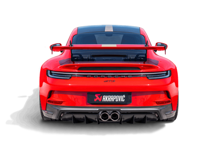 Akrapovic 21-22 Porsche 911 GT3 (992) Rear Carbon Fiber Diffuser - Matte