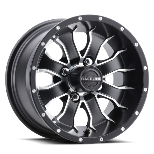 Kansei G77 Mamba 12x7in / 4x101.6 BP / 5mm Offset / 68mm Bore - Satin Black Wheel