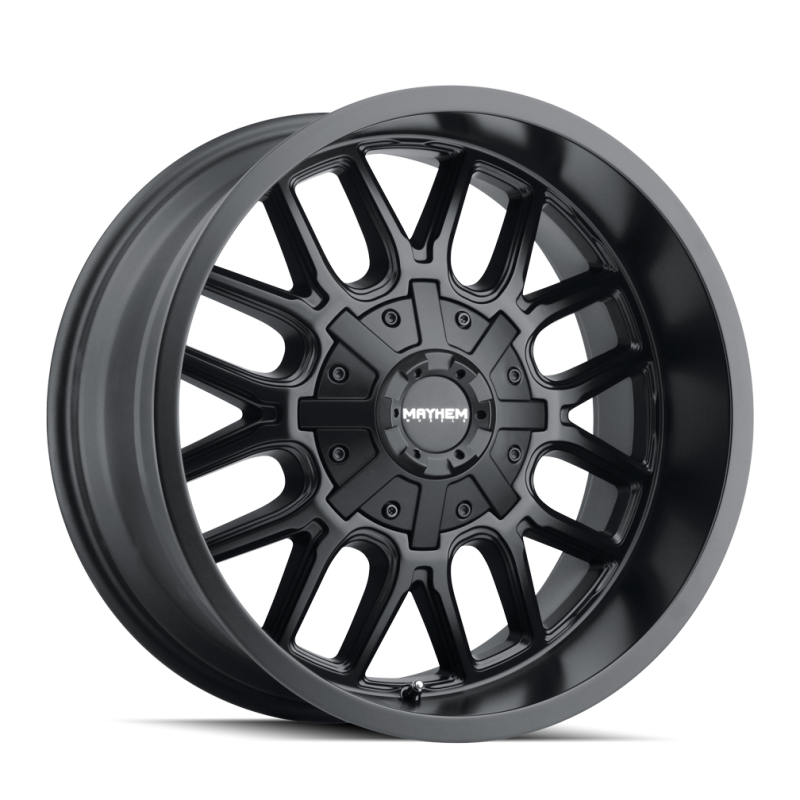 Mayhem 8107 Cogent 20x9 / 6x135 BP / 18mm Offset / 106mm Hub Matte Black Wheel