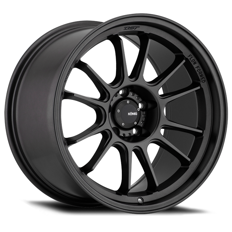 Konig Hypergram 18x8.5 5x108 ET43 Matte Black