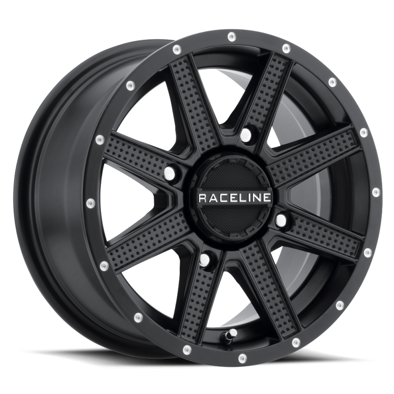 Raceline A92B Hostage 14x7in / 4x110 BP / -47mm Offset / 83.8mm Bore - Satin Black Wheel