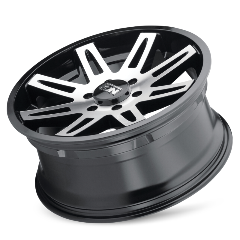 ION Type 142 17x9 / 6x139.7 BP / -12mm Offset / 106mm Hub Black/Machined Wheel